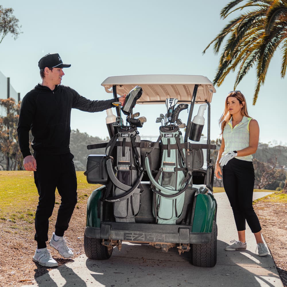 SUNDAY GOLF EL CAMINO WALKING BAG - HEATHER GRAY