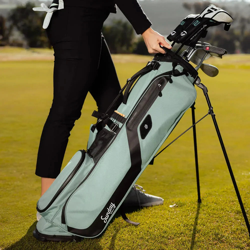 SUNDAY GOLF EL CAMINO WALKING BAG - SEAFOAM