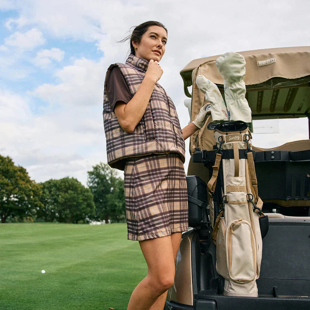 SUNDAY GOLF EL CAMINO WALKING BAG - TOASTED ALMOND