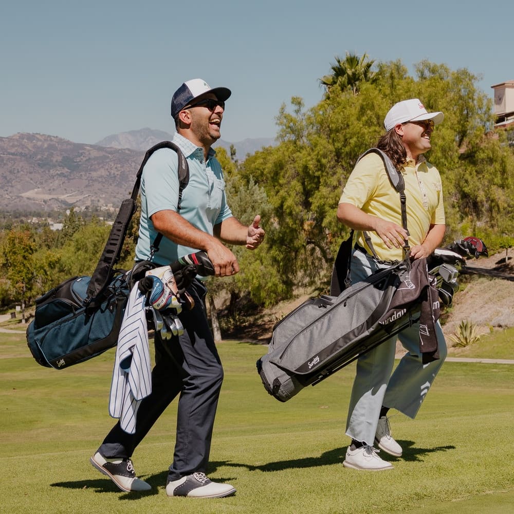 SUNDAY GOLF RYDER 23 STAND BAG - HEATHER GRAY