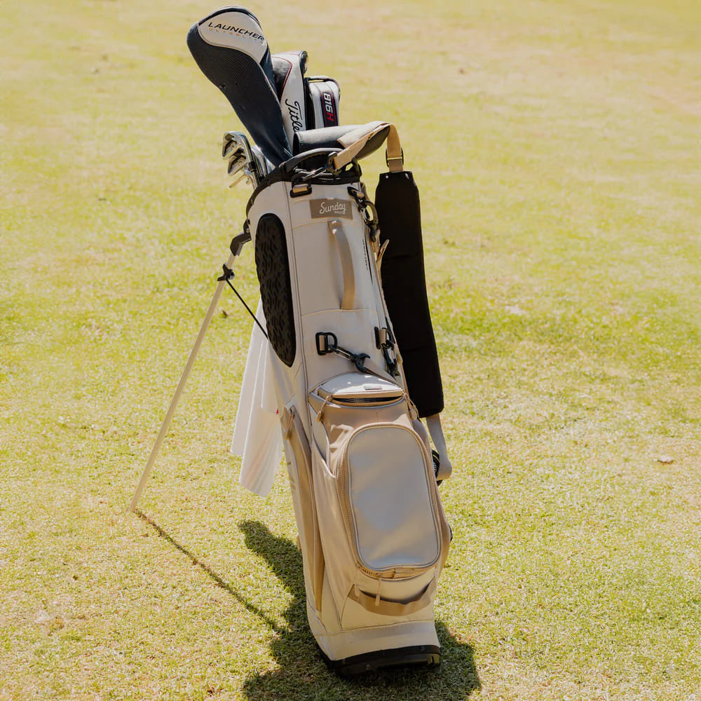 SUNDAY GOLF RYDER 23 STAND BAG - TOASTED ALMOND
