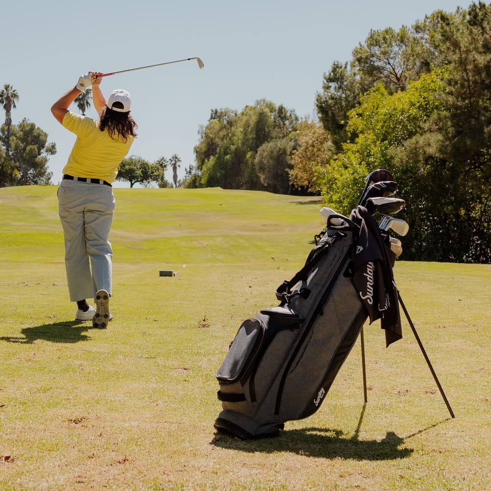 SUNDAY GOLF RYDER 23 STAND BAG - HEATHER GRAY