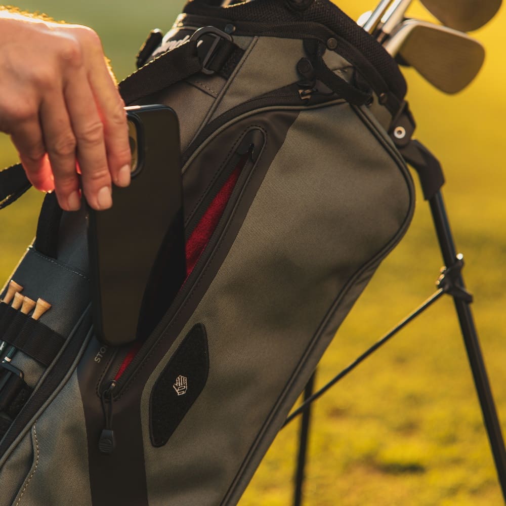 SUNDAY GOLF EL CAMINO WALKING BAG - MIDNIGHT GREEN
