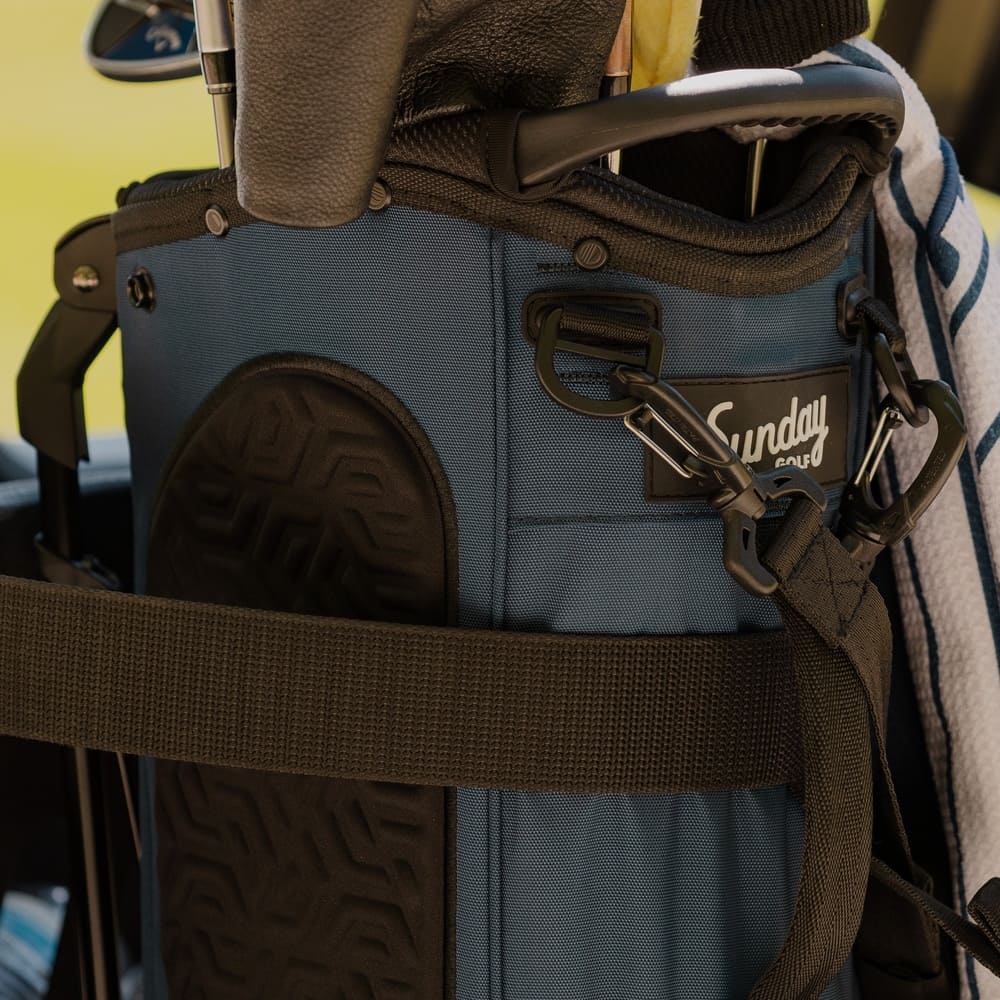 SUNDAY GOLF RYDER 23 STAND BAG - NAVY BLUE