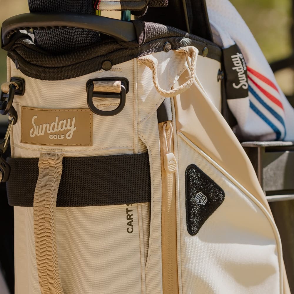 SUNDAY GOLF RYDER 23 STAND BAG - TOASTED ALMOND