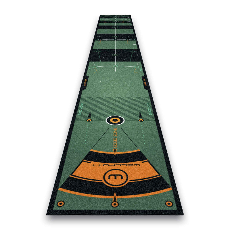 WELLPUTT 4M PUTTING MAT - CLASSIC