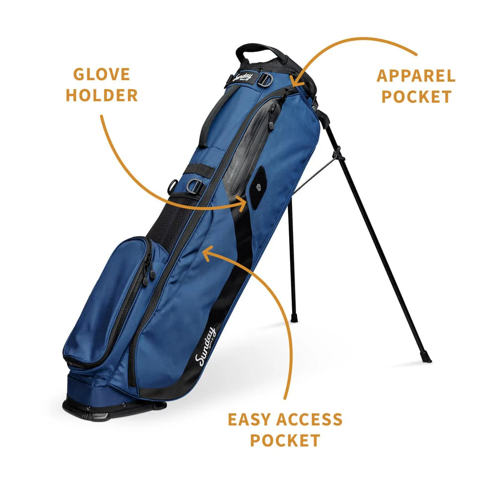SUNDAY GOLF EL CAMINO WALKING BAG - COBALT BLUE