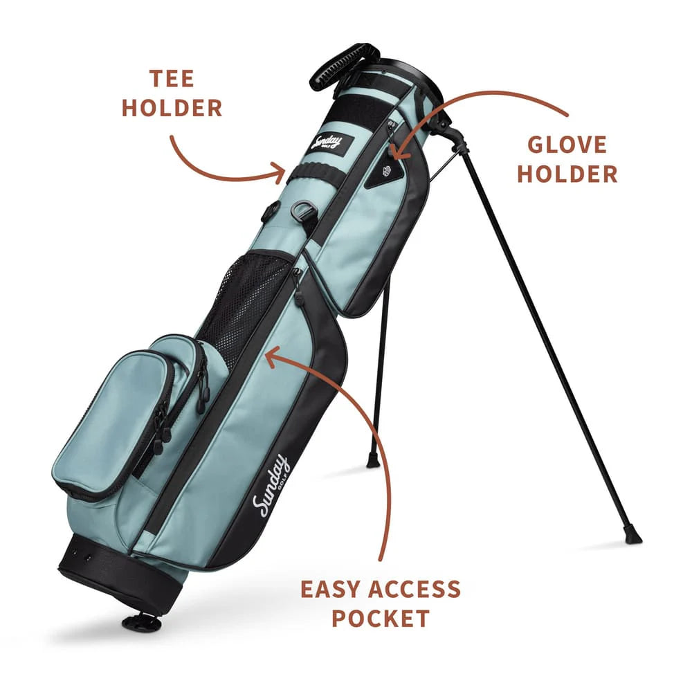 SUNDAY GOLF LOMA XL STAND BAG - SEAFOAM