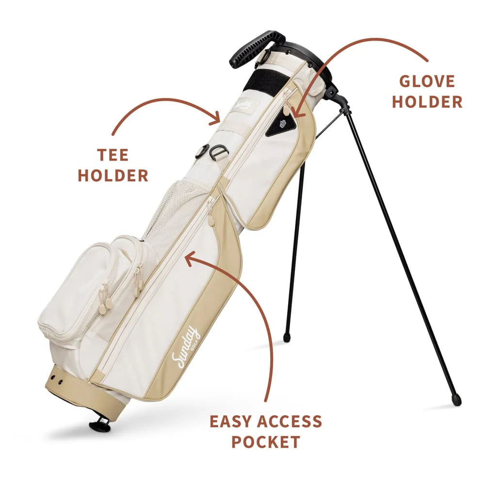 SUNDAY GOLF LOMA XL STAND BAG - TOASTED ALMOND