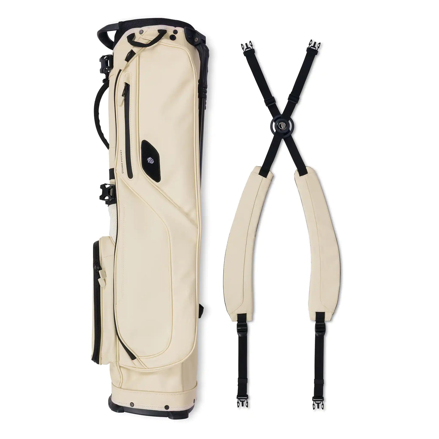 SUNDAY GOLF EL CAMINO S CLASS WALKING BAG - CREAM