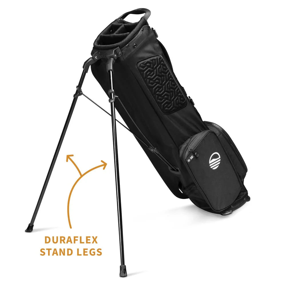 SUNDAY GOLF EL CAMINO WALKING BAG - MATTE BLACK