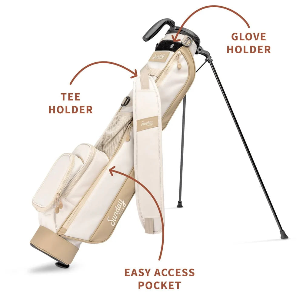 SUNDAY GOLF LOMA STAND BAG - TOASTED ALMOND