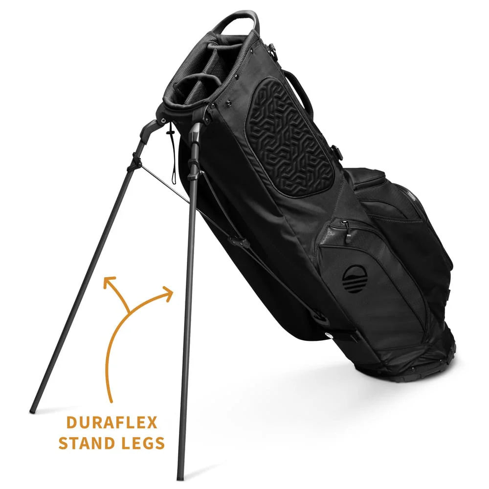 SUNDAY GOLF RYDER 23 STAND BAG - MATTE BLACK