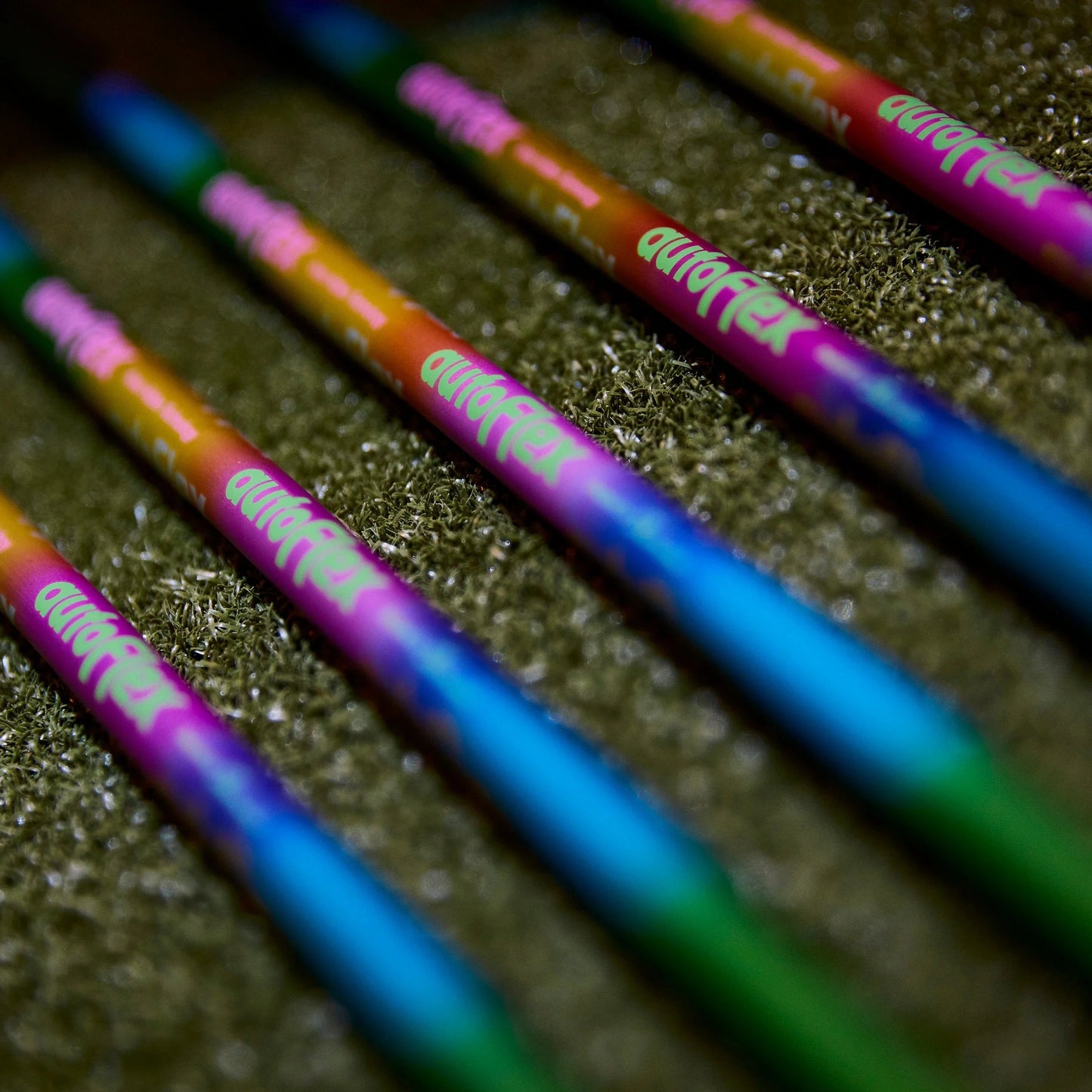 AUTOFLEX GOLF DRIVER SHAFT RAINBOW