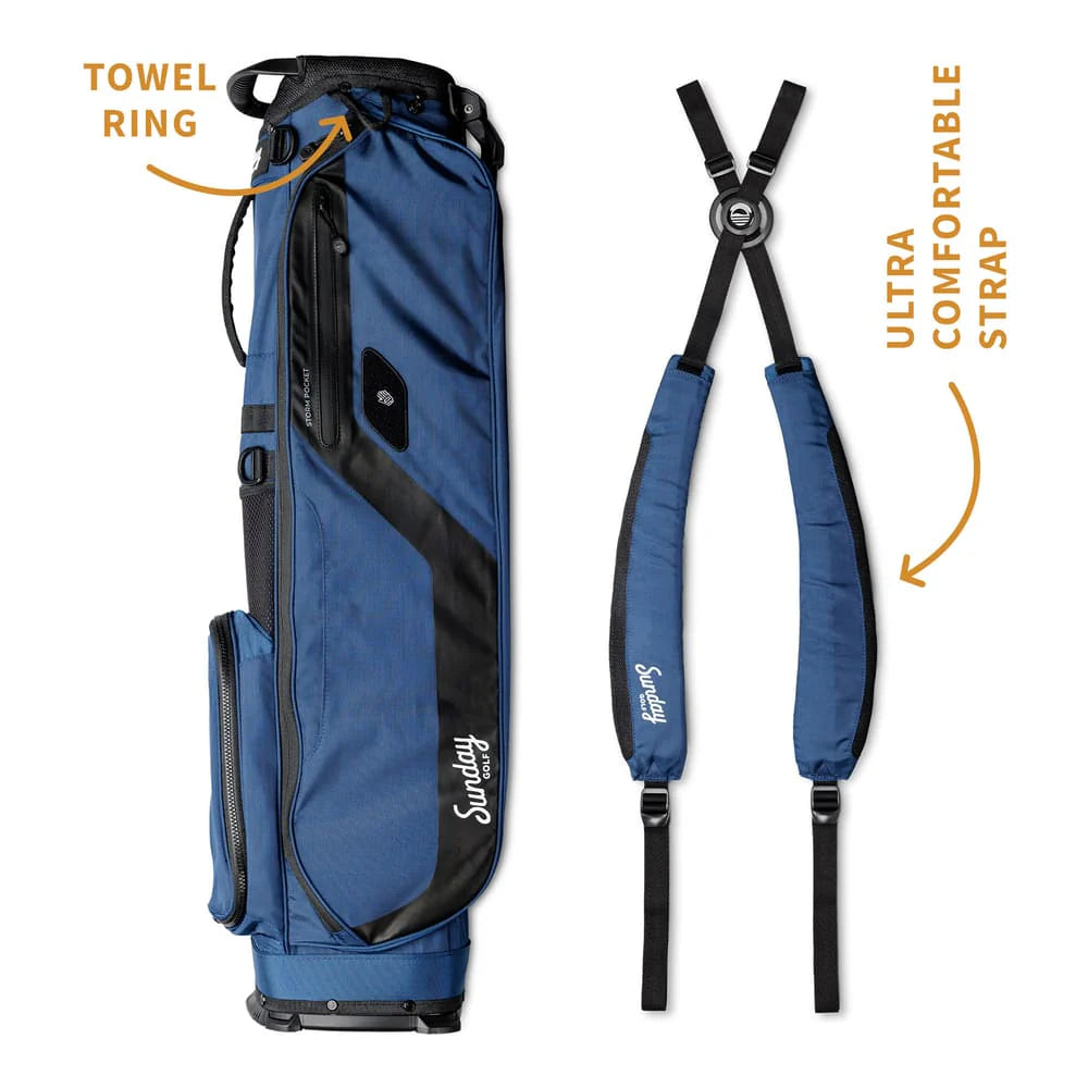 SUNDAY GOLF EL CAMINO WALKING BAG - COBALT BLUE