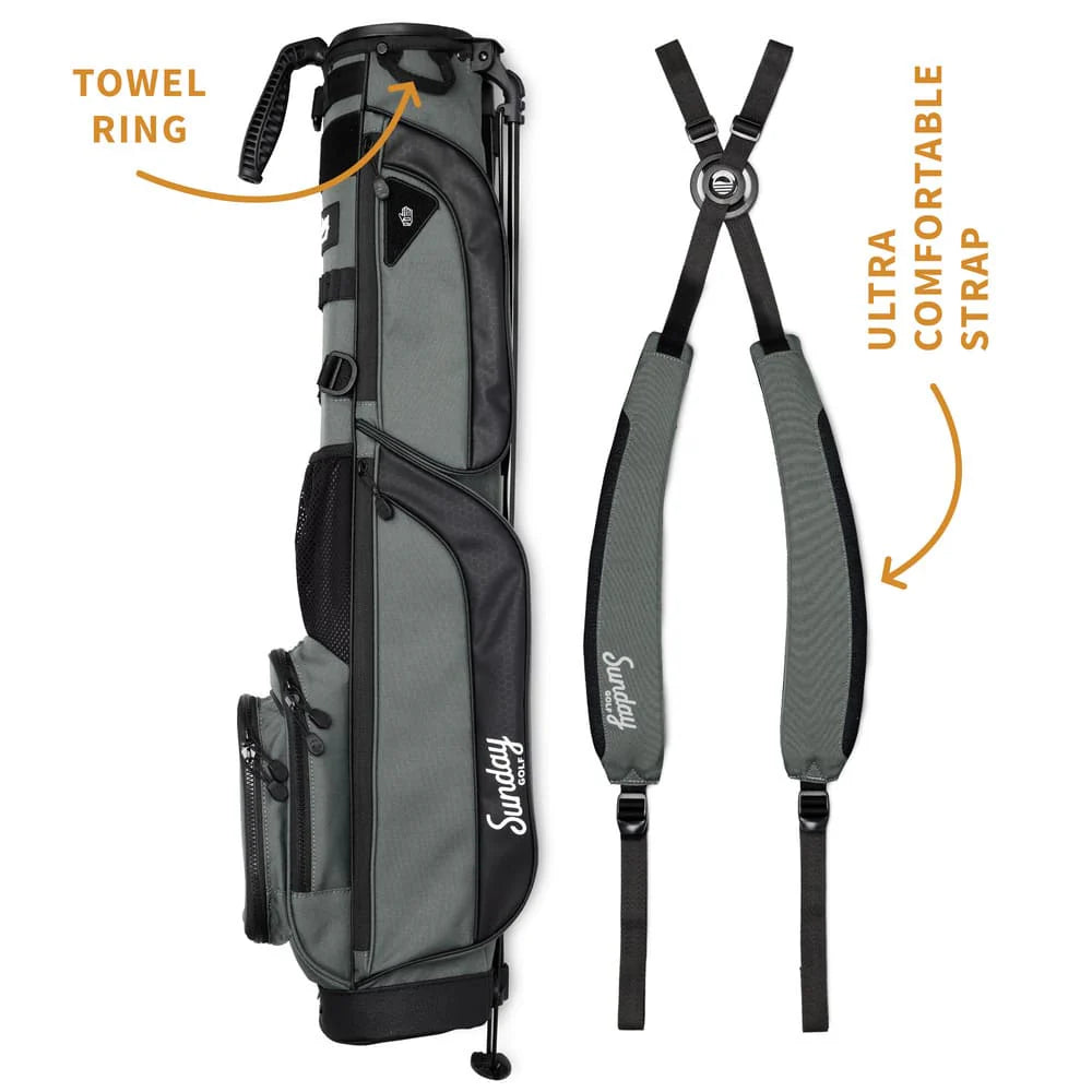 SUNDAY GOLF LOMA XL STAND BAG - MIDNIGHT GREEN