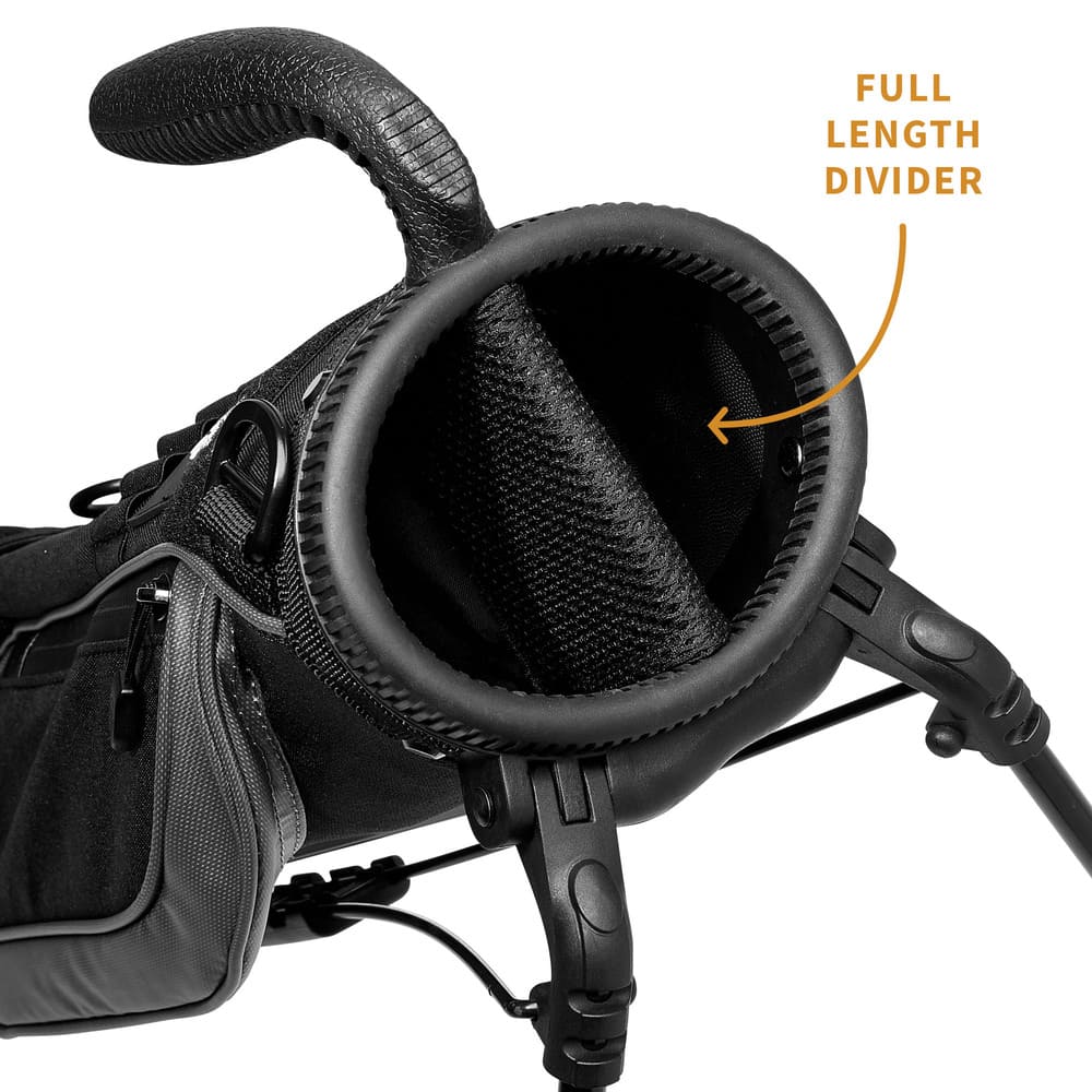 SUNDAY GOLF LOMA STAND BAG - MATTE BLACK