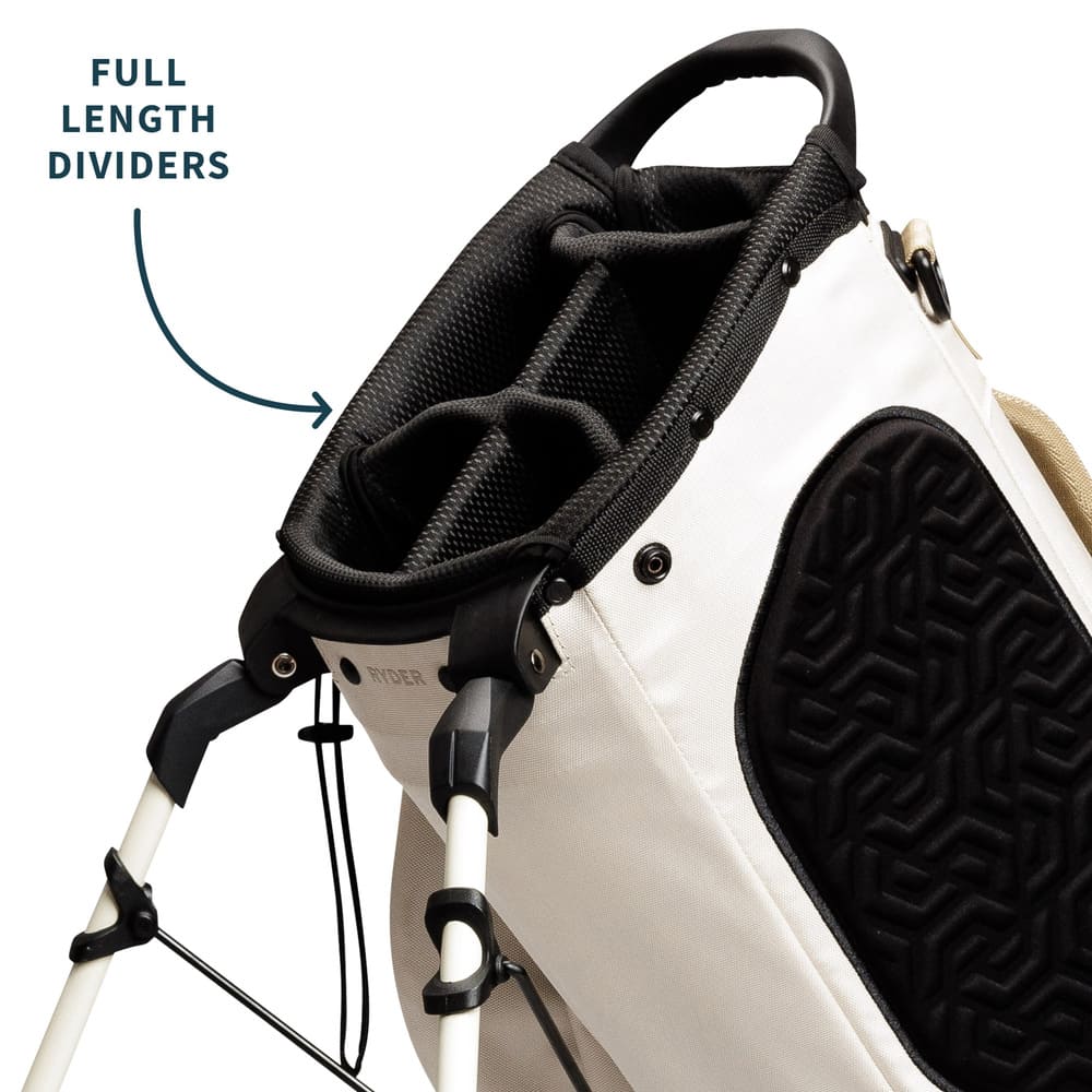 SUNDAY GOLF RYDER 23 STAND BAG - TOASTED ALMOND