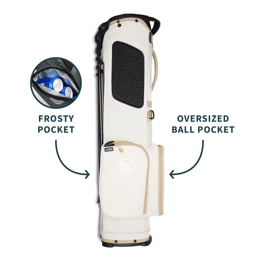 SUNDAY GOLF EL CAMINO WALKING BAG - TOASTED ALMOND