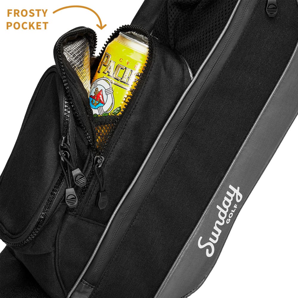 SUNDAY GOLF LOMA STAND BAG - MATTE BLACK