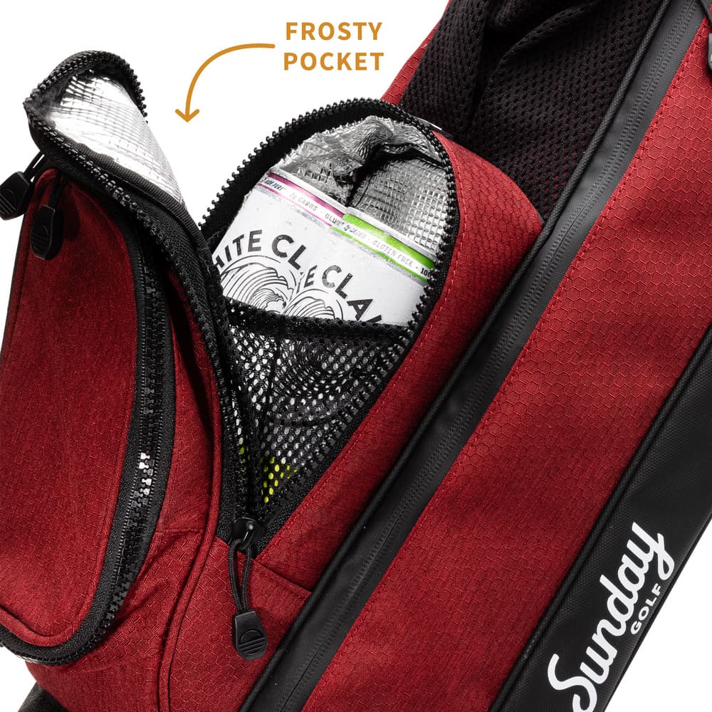 SUNDAY GOLF LOMA STAND BAG - RON BURGUNDY