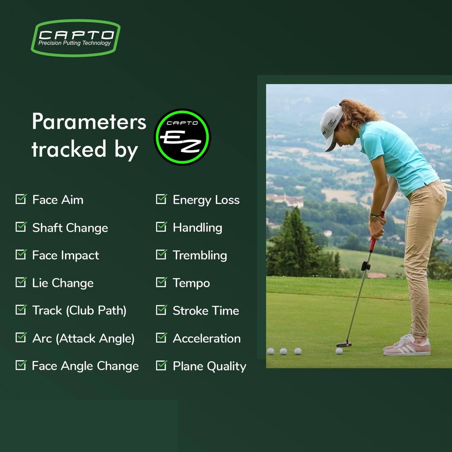 CAPTO EZ PUTTING TRAINING AID