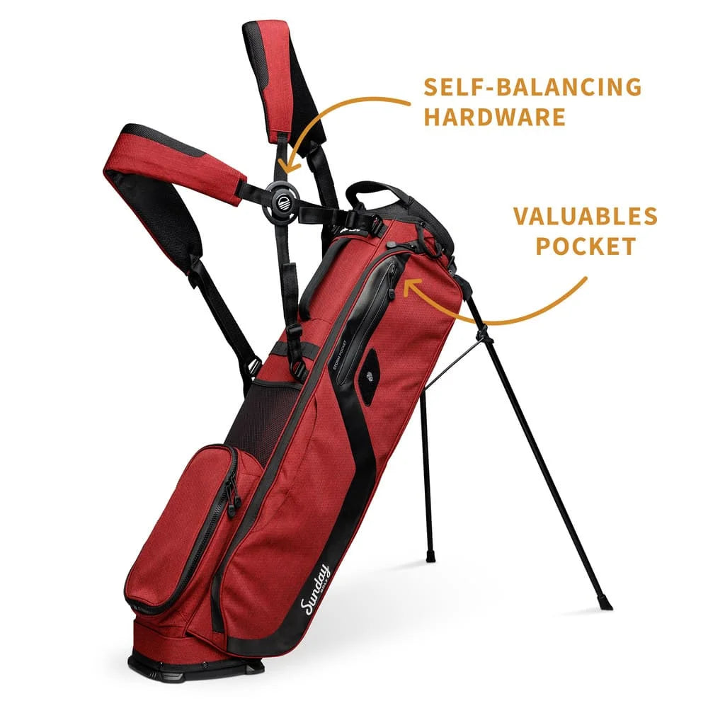 SUNDAY GOLF EL CAMINO WALKING BAG - RON BURGUNDY