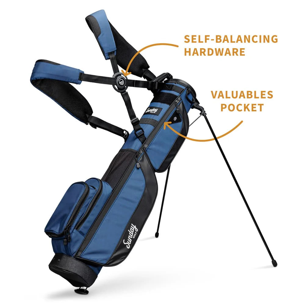 SUNDAY GOLF LOMA XL STAND BAG - COBALT BLUE