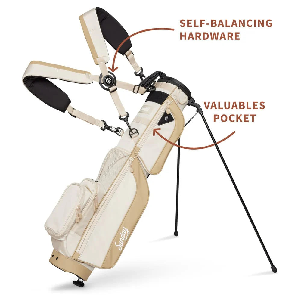 SUNDAY GOLF LOMA XL STAND BAG - TOASTED ALMOND