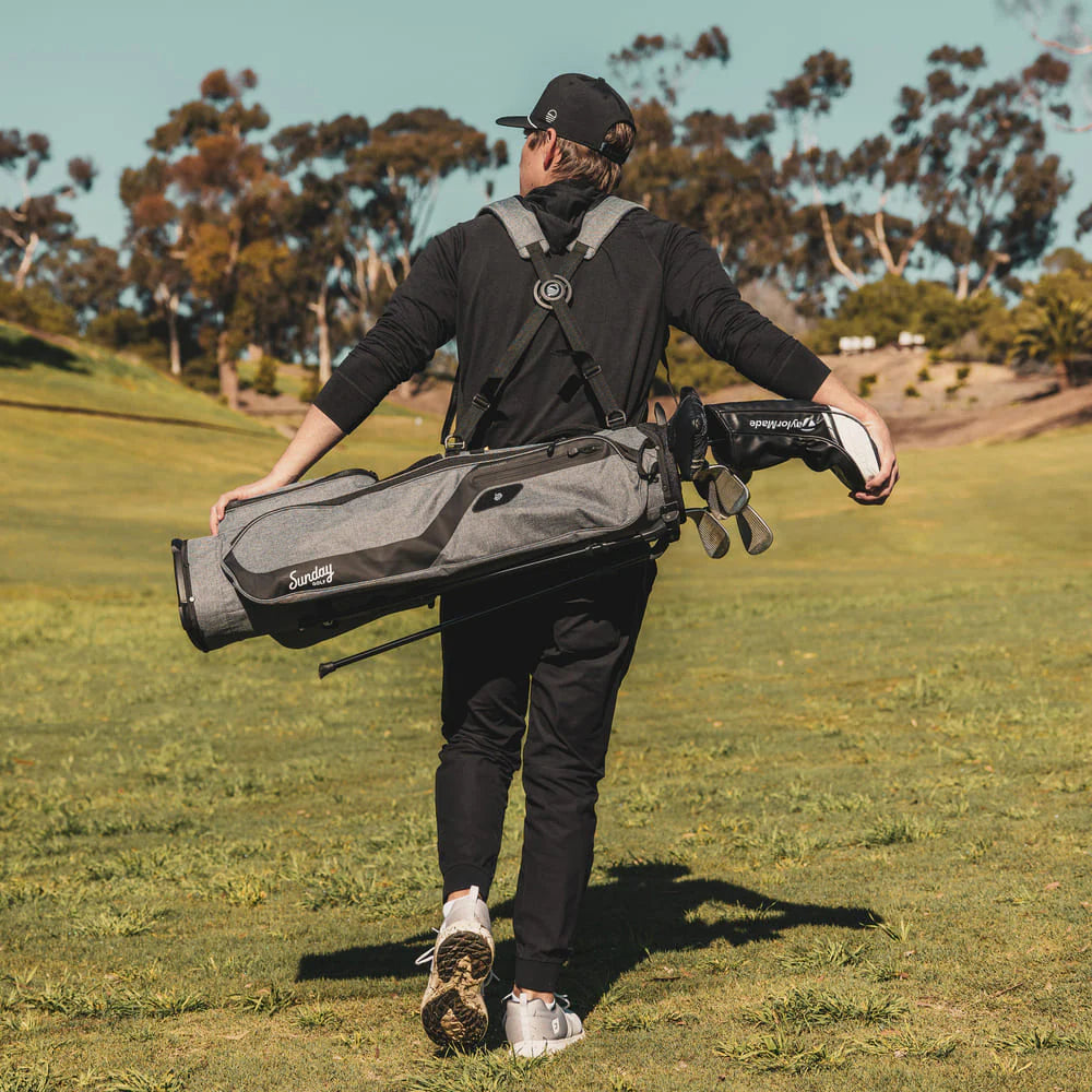 SUNDAY GOLF EL CAMINO WALKING BAG - HEATHER GRAY