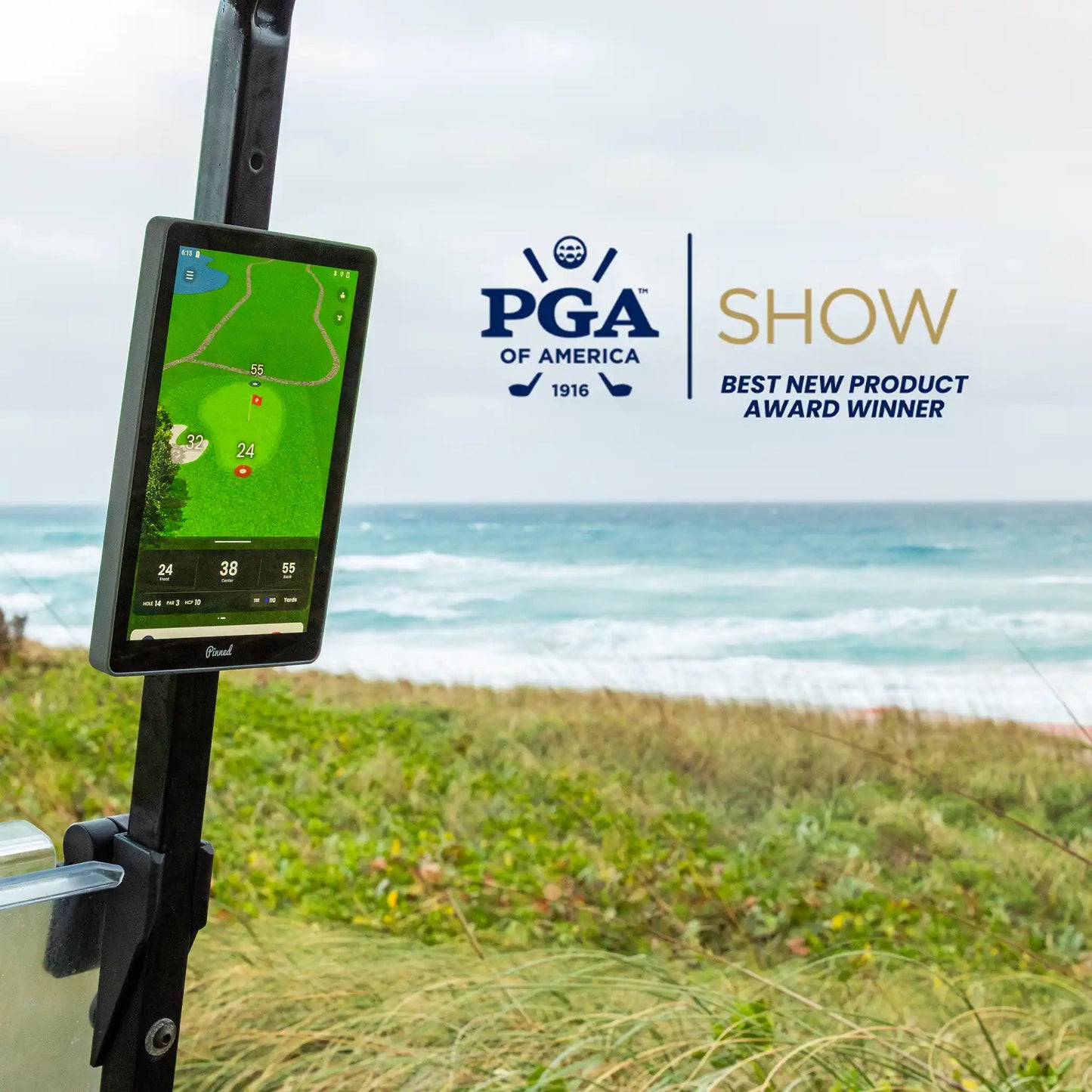 PINNED GOLF THE CADDIE GPS TABLET