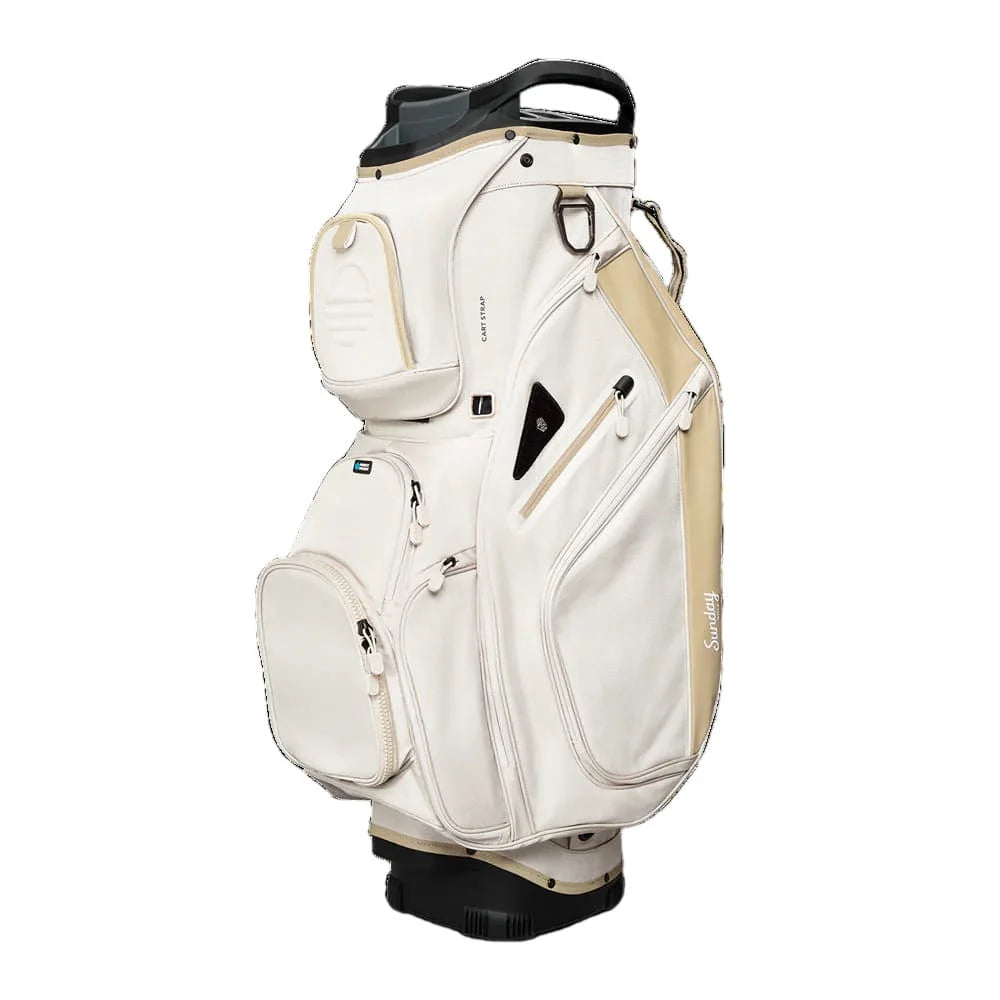 SUNDAY GOLF BIG RIG CART BAG - TOASTED ALMOND