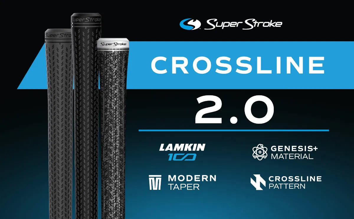 SUPERSTROKE CROSSLINE 2.0 FULL CORD GOLF GRIP