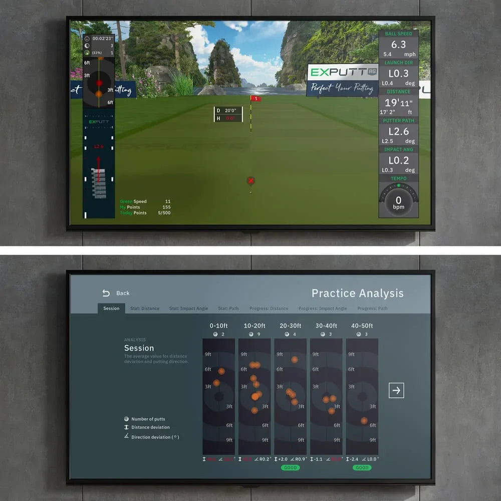 EXPUTT RG GOLF PUTTING SIMULATOR
