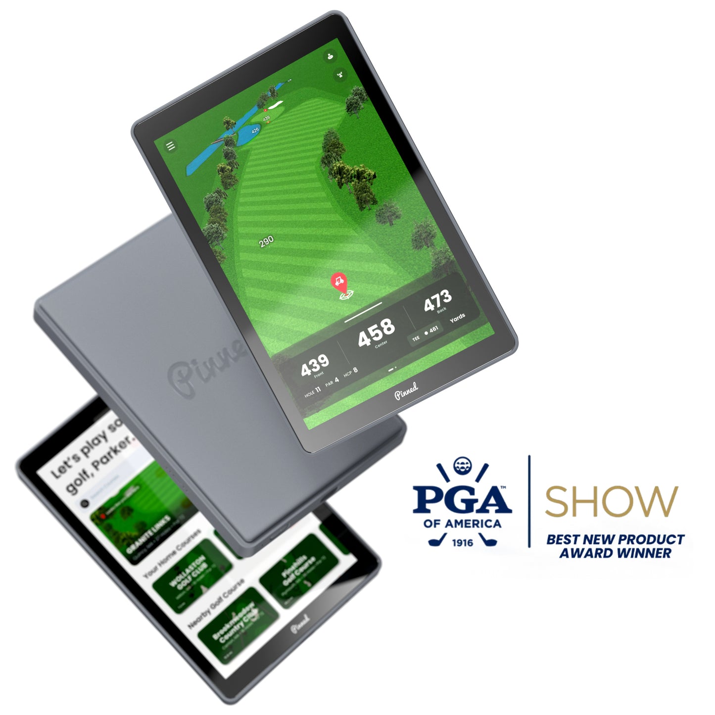 PINNED GOLF THE CADDIE GPS TABLET