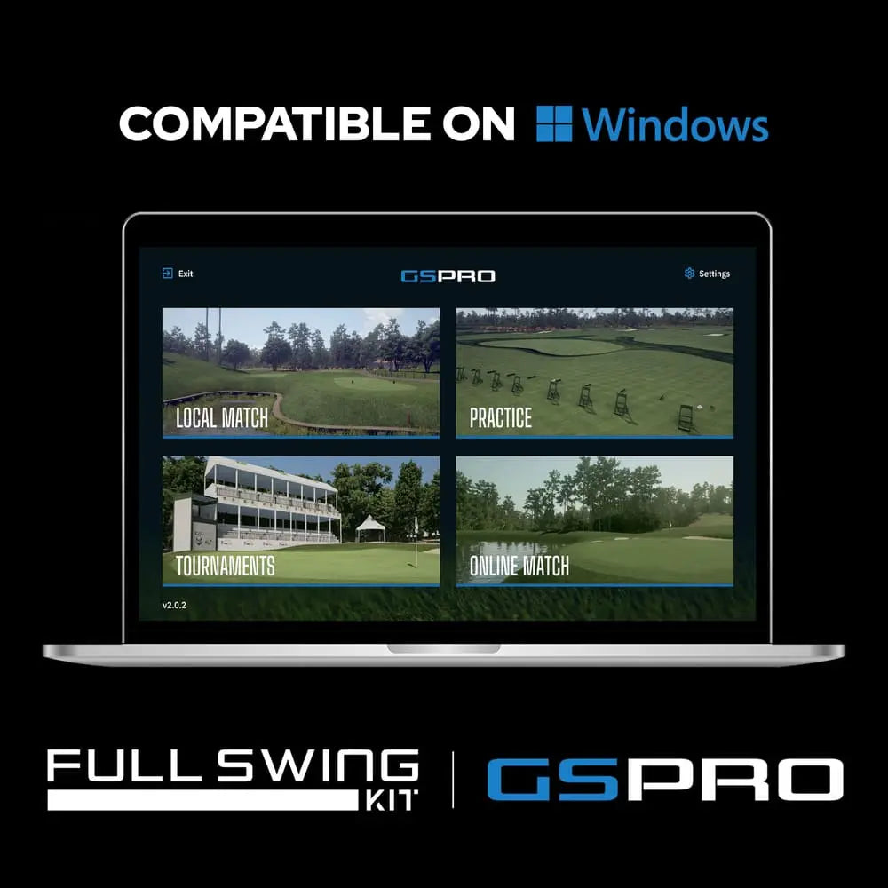 FULL SWING KIT + GS PRO HOME SIMULATOR BUNDLE