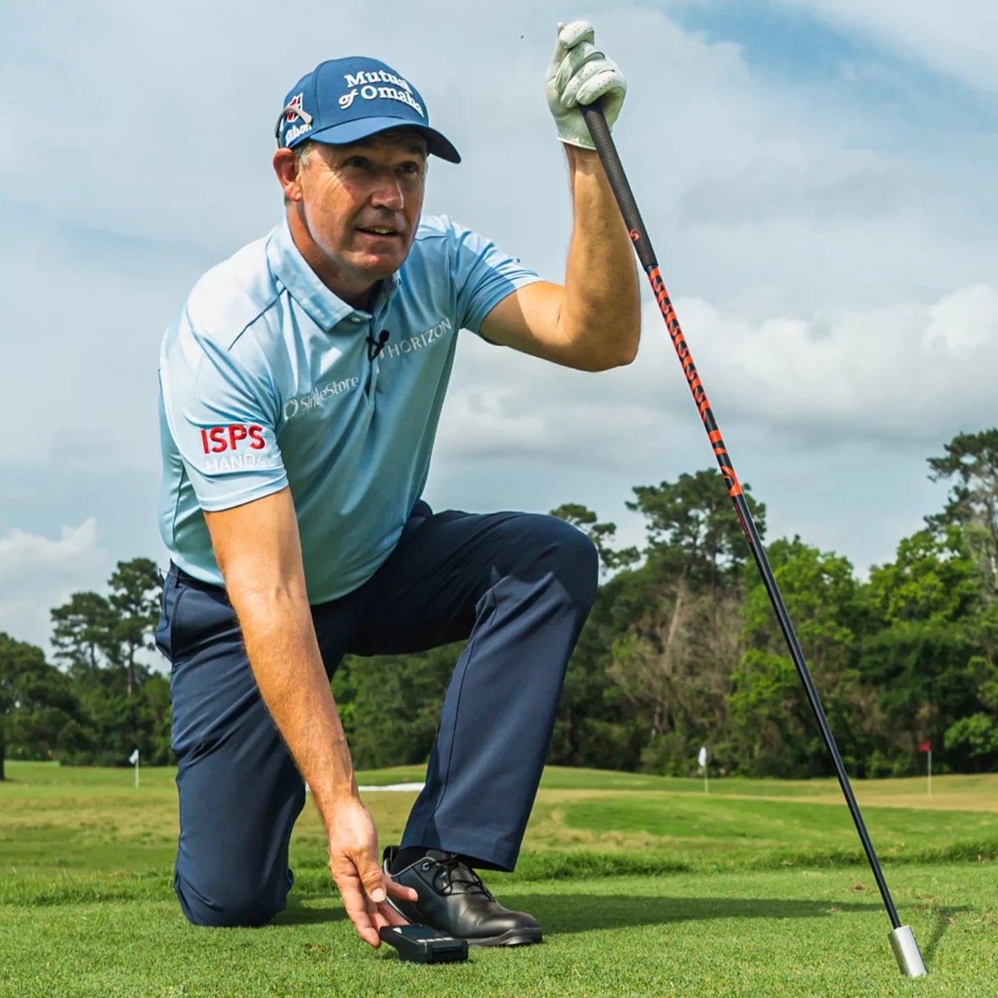 PRGR BLACK PORTABLE LAUNCH MONITOR