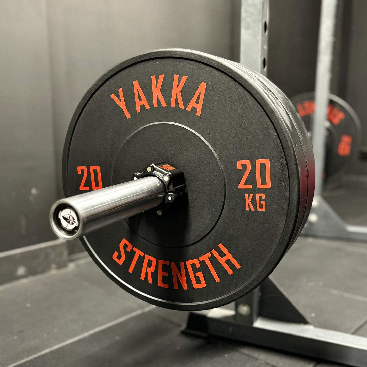 YAKKA STRENGTH BLACK BUMPER PLATES