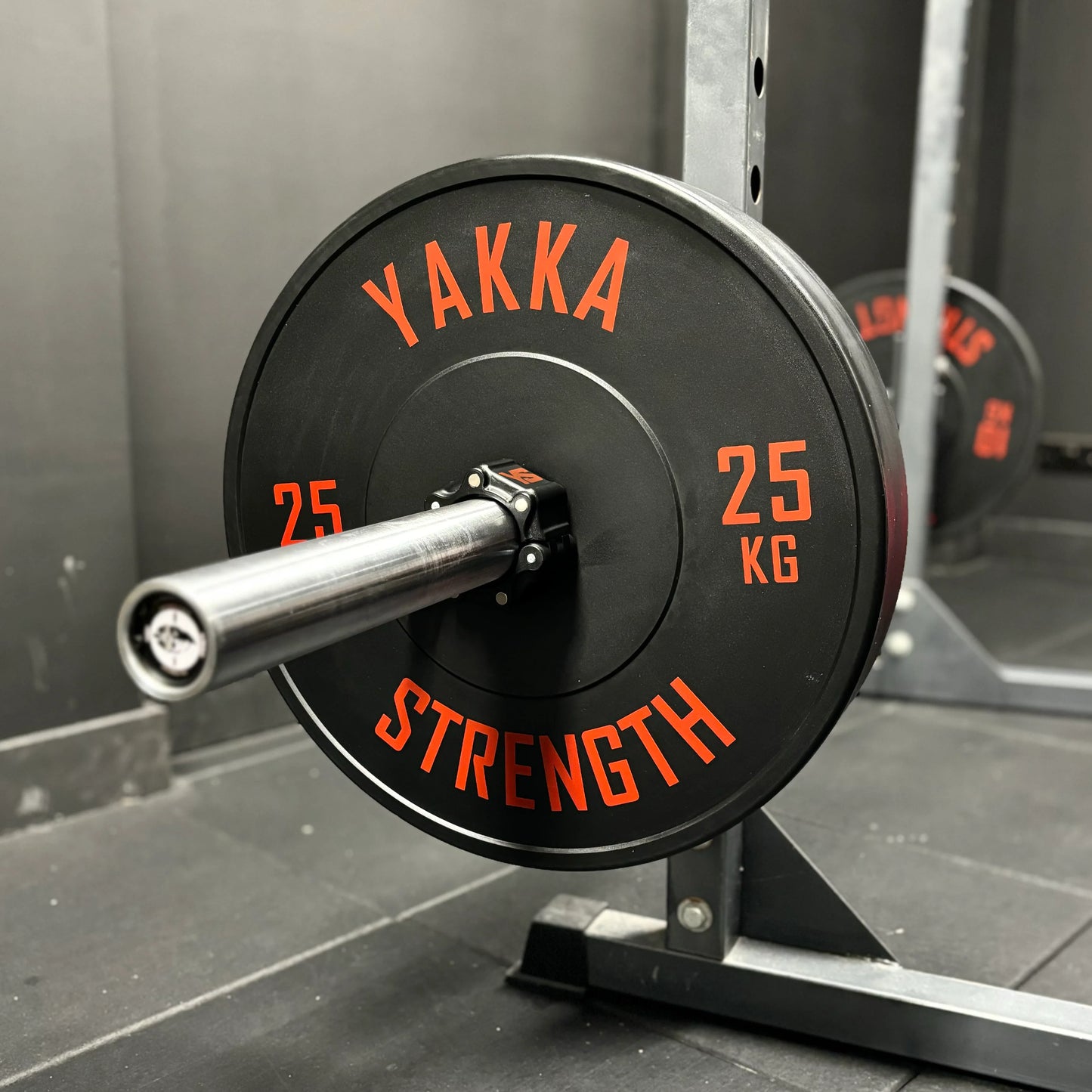 YAKKA STRENGTH BLACK BUMPER PLATES