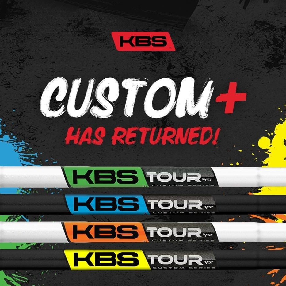 KBS CUSTOM+ TOUR WHITE PEARL WEDGE SHAFT (.355 TAPER)