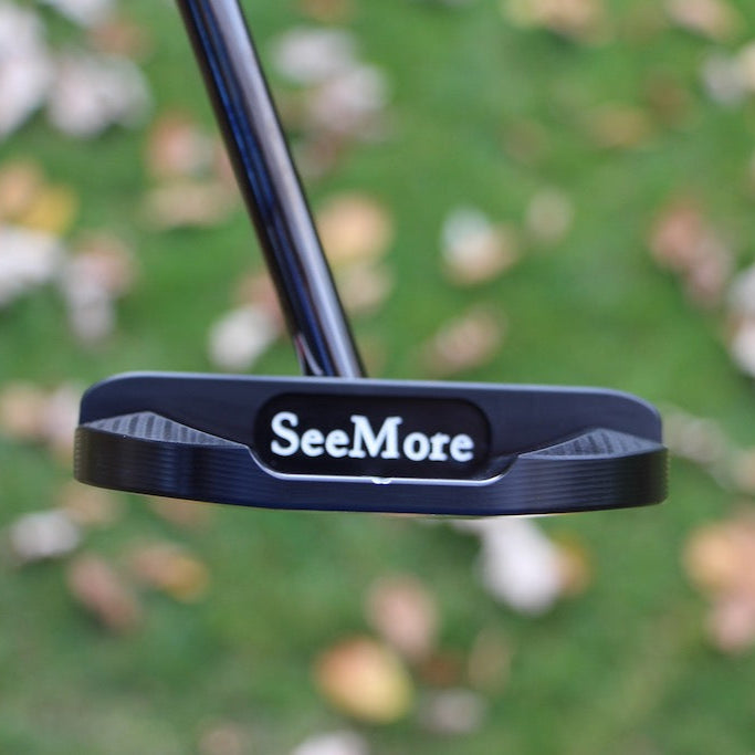 SEEMORE MINI GIANT MDX BLACK GOLF PUTTER