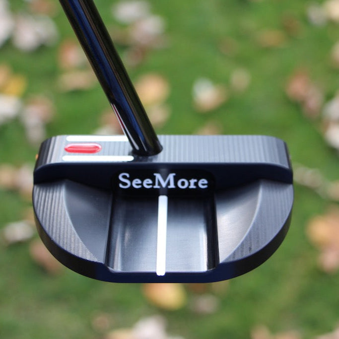 SEEMORE MINI GIANT MDX BLACK GOLF PUTTER