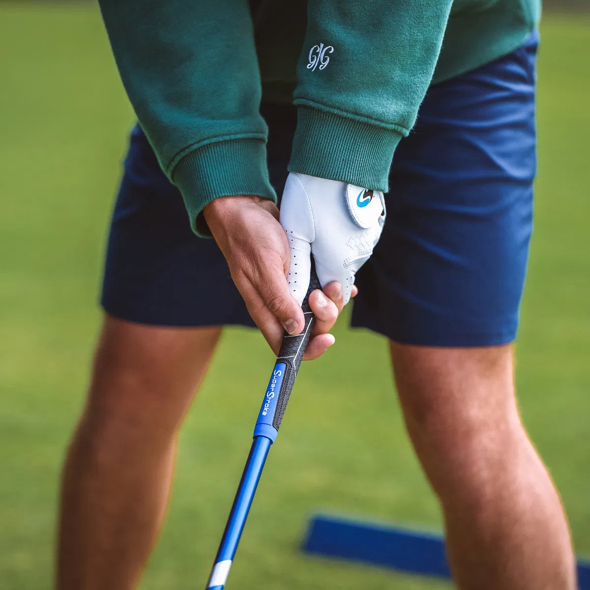 SUPERSTROKE REVL ELEMENT GOLF GRIP - GREY/BLUE