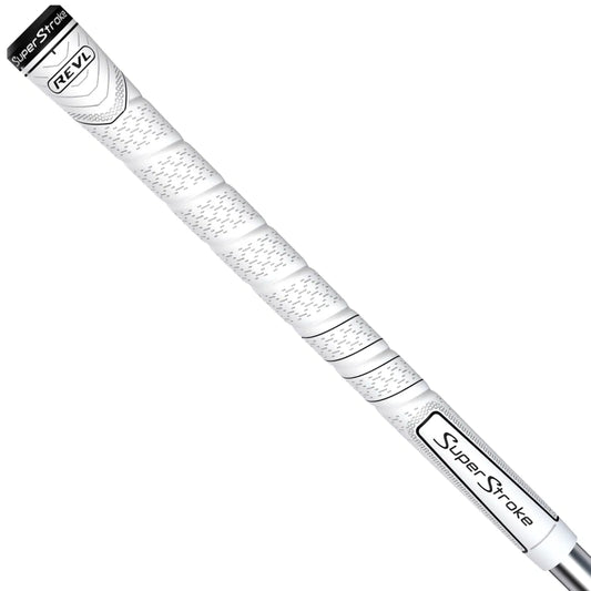 SUPERSTROKE REVL COMFORT GOLF GRIP - WHITE