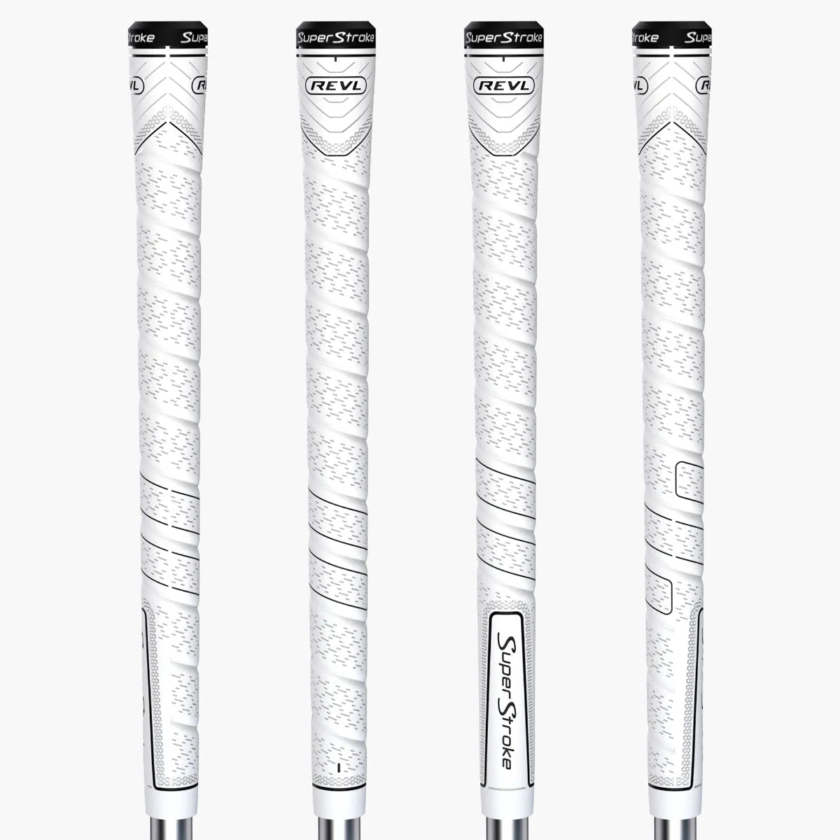 SUPERSTROKE REVL COMFORT GOLF GRIP - WHITE