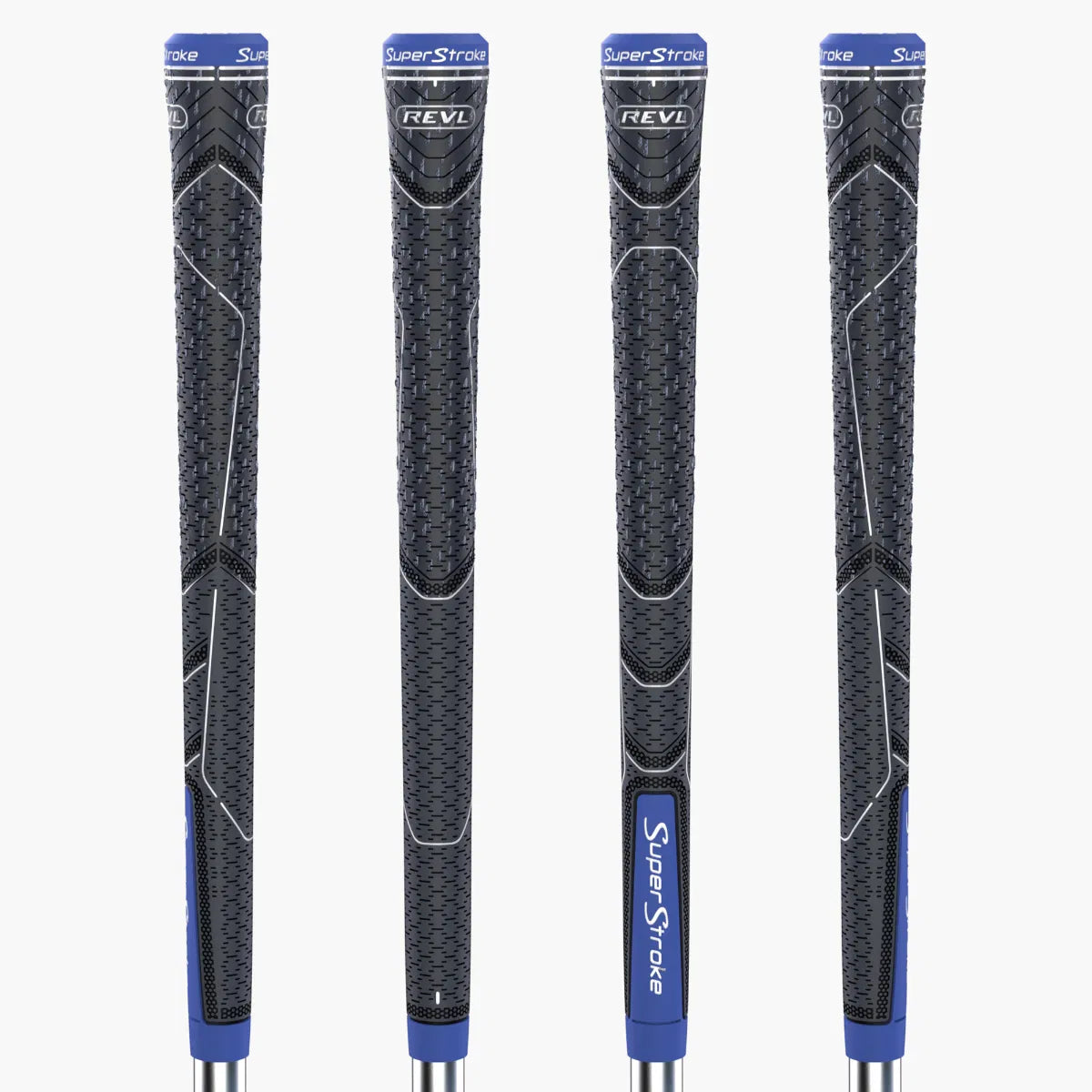 SUPERSTROKE REVL ELEMENT GOLF GRIP - GREY/BLUE