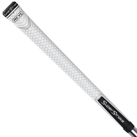 SUPERSTROKE REVL PLAYER GOLF GRIP - WHITE