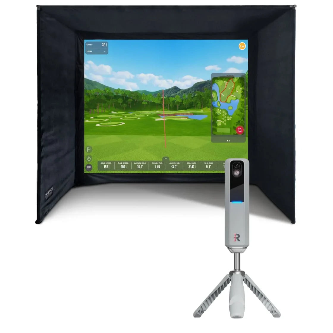 RAPSODO MLM2PRO HOME SIMULATOR BUNDLE