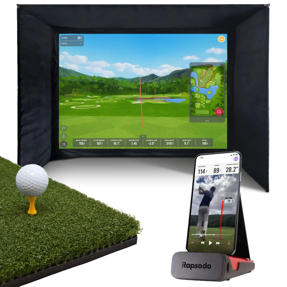RAPSODO MLM HOME SIMULATOR BUNDLE