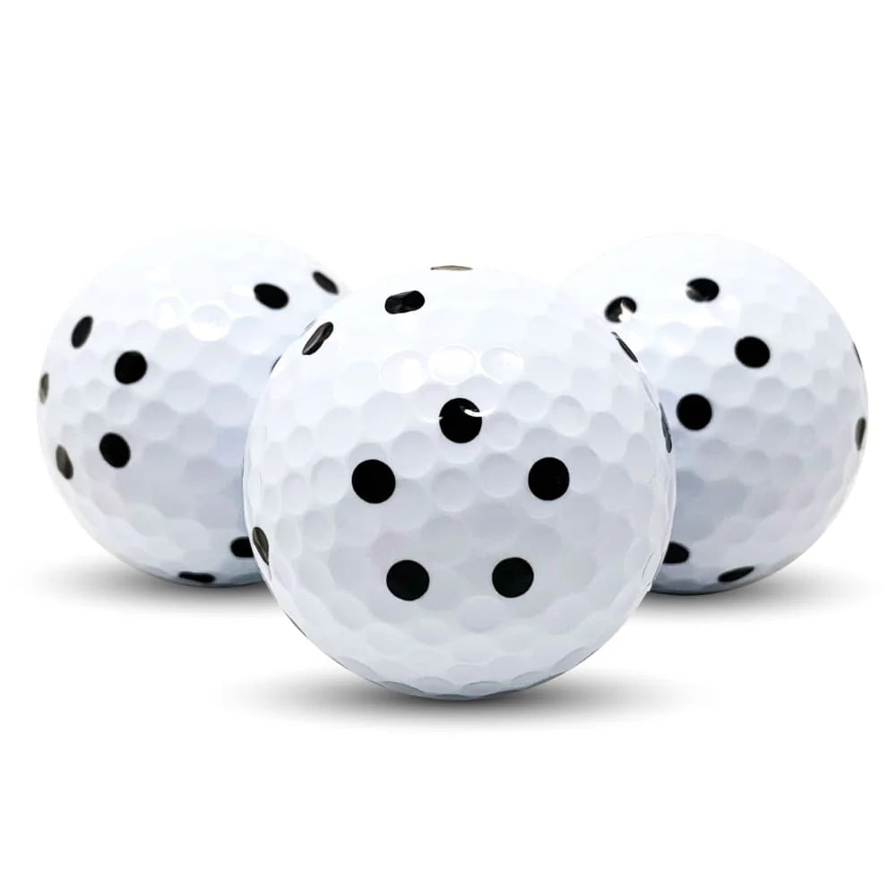 SQUARE GOLF DOTTED GOLF BALLS (12 PACK)